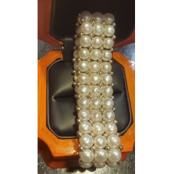 Mothers Day Flexible Freshwater Pearl Bracelet $1Nr